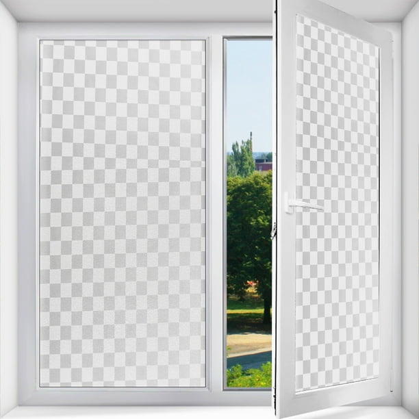 Details about  / Window Covering Film PVC Decorative Privacy Frosted Glass Door Sticker 58x180cm